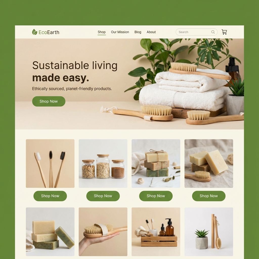 EcoEarth - Sustainable E-commerce Platform